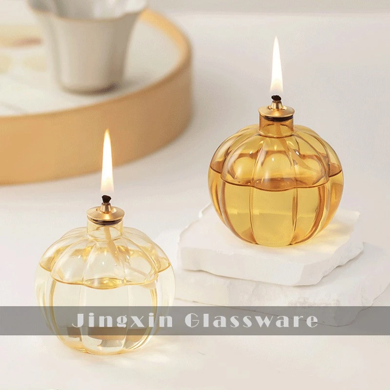 Glass Pumpkin Oil Lamp best
